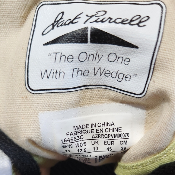 NWT ASAP Nast x Converse Jack Purcell Chukka Mid "Beechnut" 164663C - Picture 10 of 10